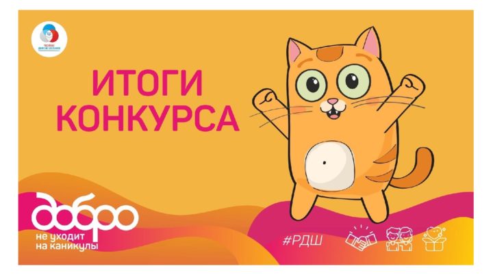Добровольческий отряд «Гармония» МОУ «Киришская СОШ №6» вошёл в число победителей Всероссийского конкурса «Добро не уходит на каникулы»